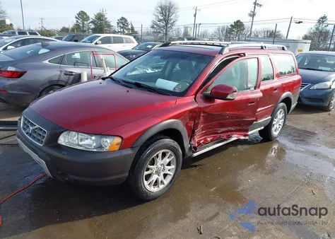 2007 Volvo Xc70 2.5T из США, поврежденный, VIN YV4SZ592871275195